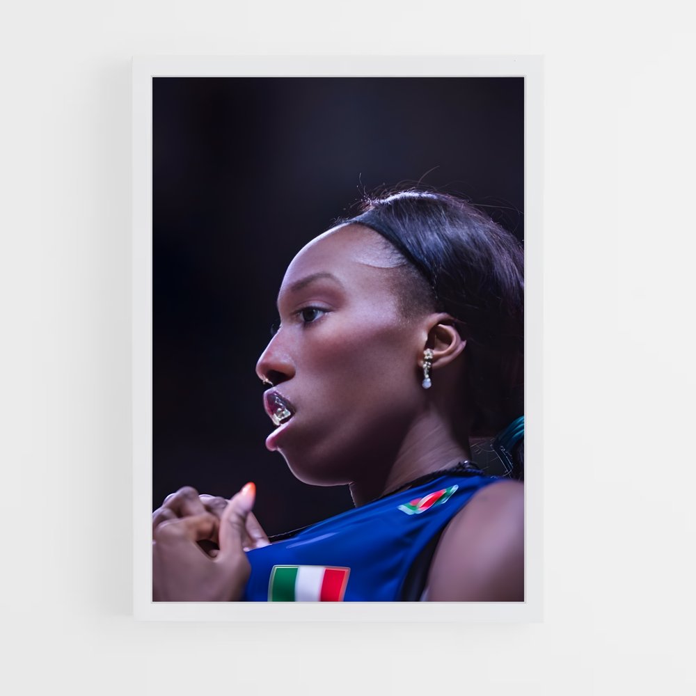 Poster Paola egonu points – affiche Volleyball (vue 3)